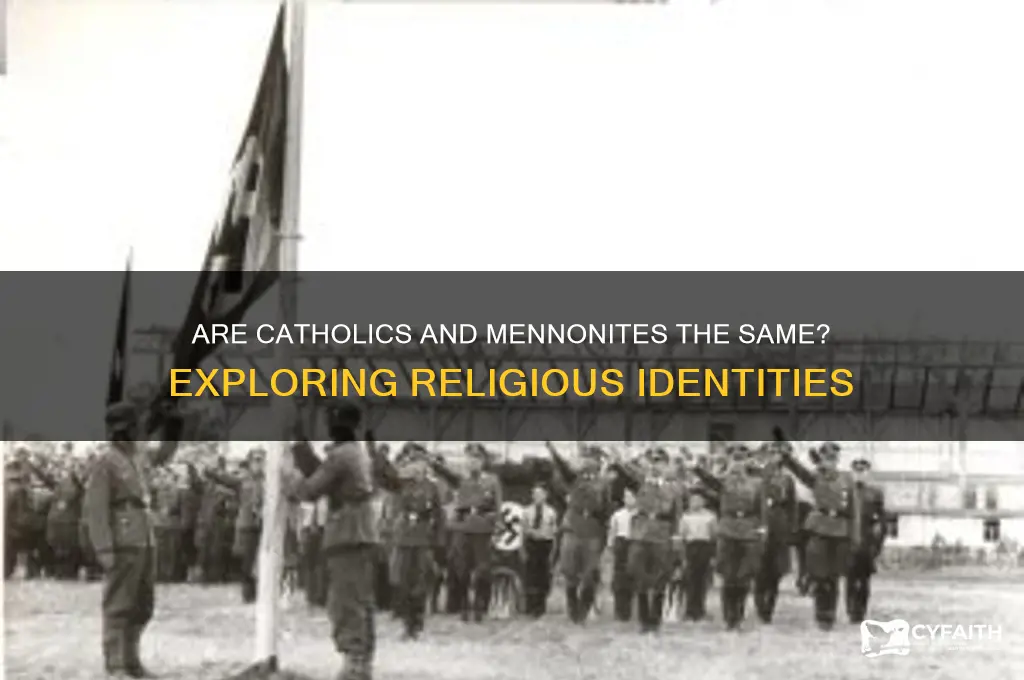 do catholics consider themselves mennonites