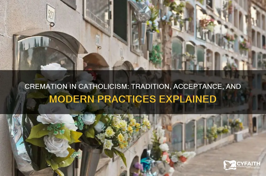 do catholics cremate their dead