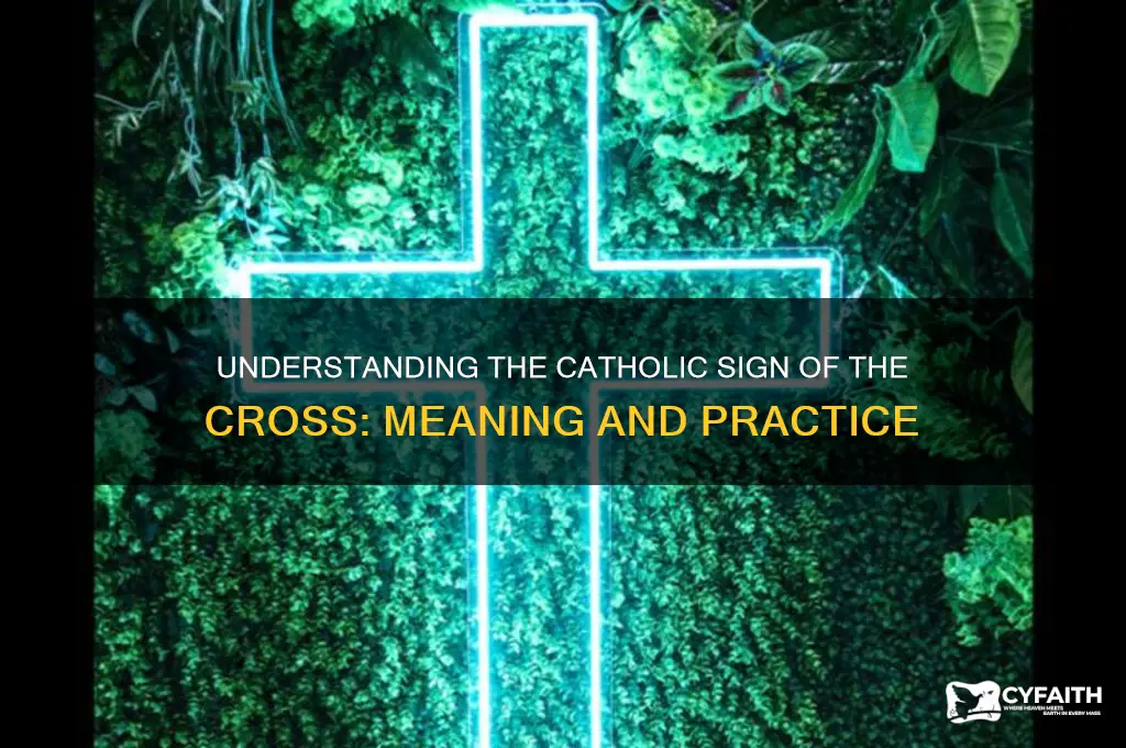do catholics cross themselves