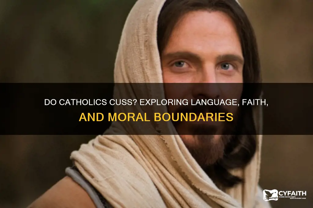 do catholics cuss