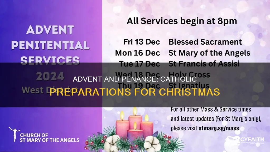 do catholics do a penance for advent