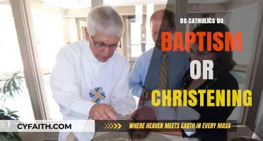 Baptism and Christening: Catholic Rituals Explained