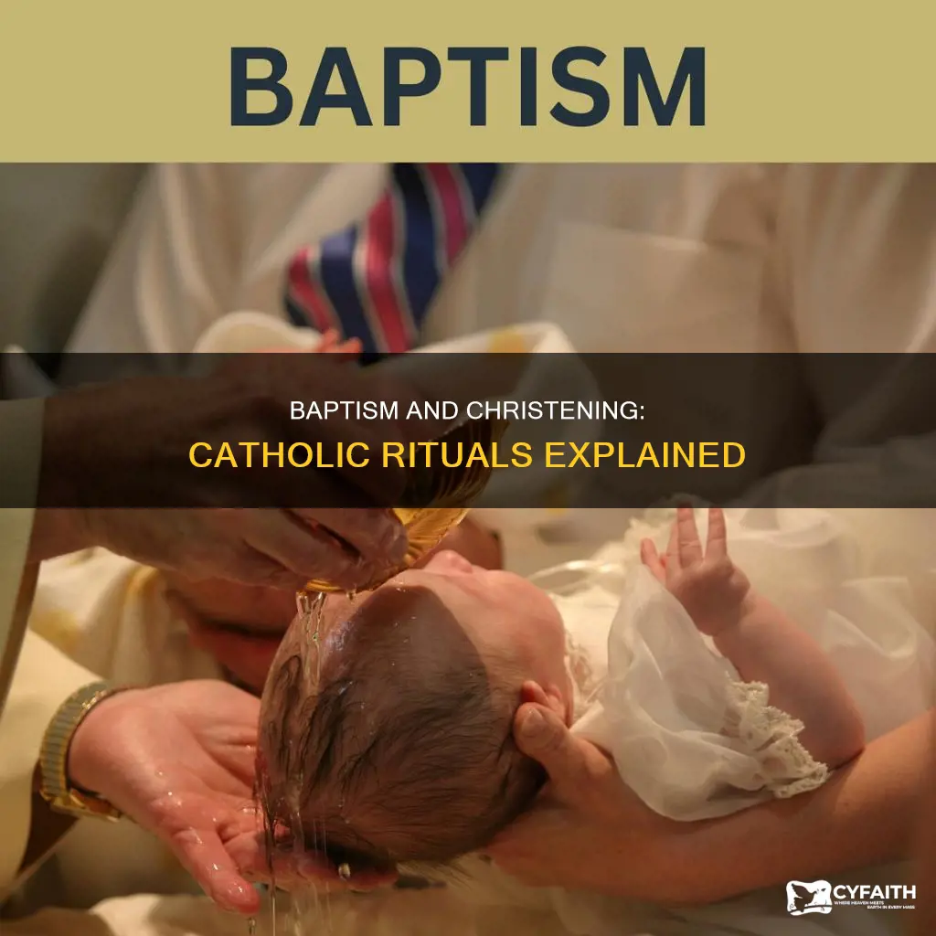 do catholics do baptism or christening