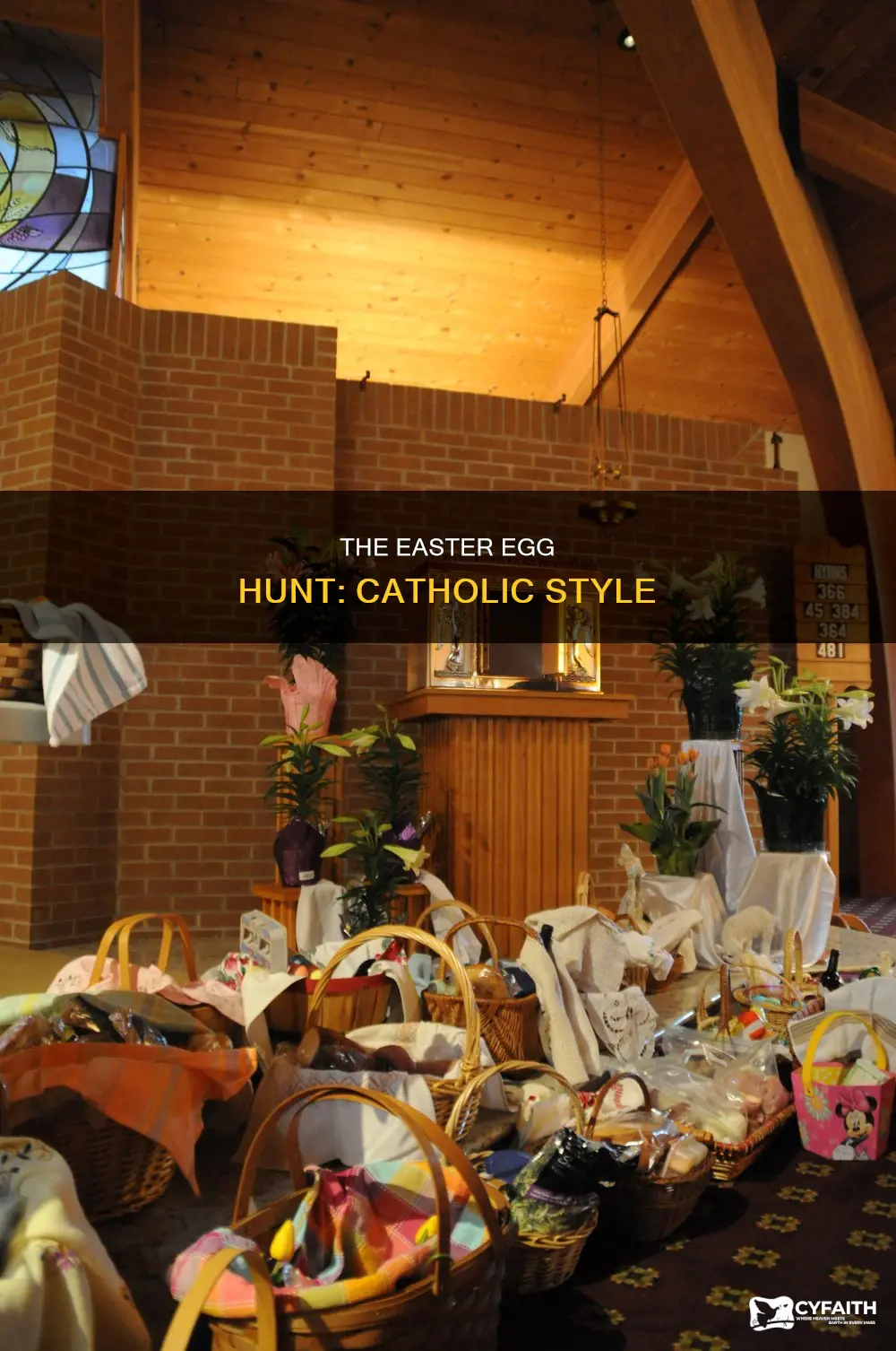 do catholics do easter egg hunts