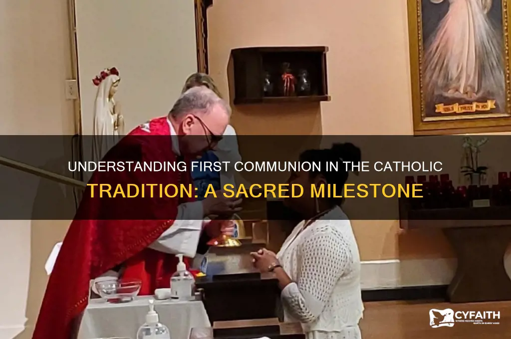 do catholics do first communion