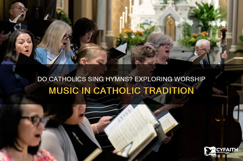 do catholics do hymns