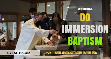 Do Catholics Practice Immersion Baptism? Exploring Catholic Baptismal Traditions