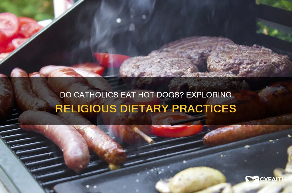 do catholics eat hotdogs