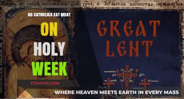 Holy Week: Catholics Abstain from Meat