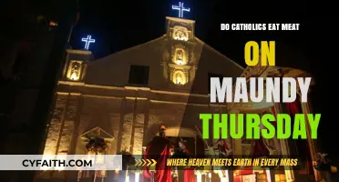 Maundy Thursday Meat Fast: Catholic Abstinence Explained