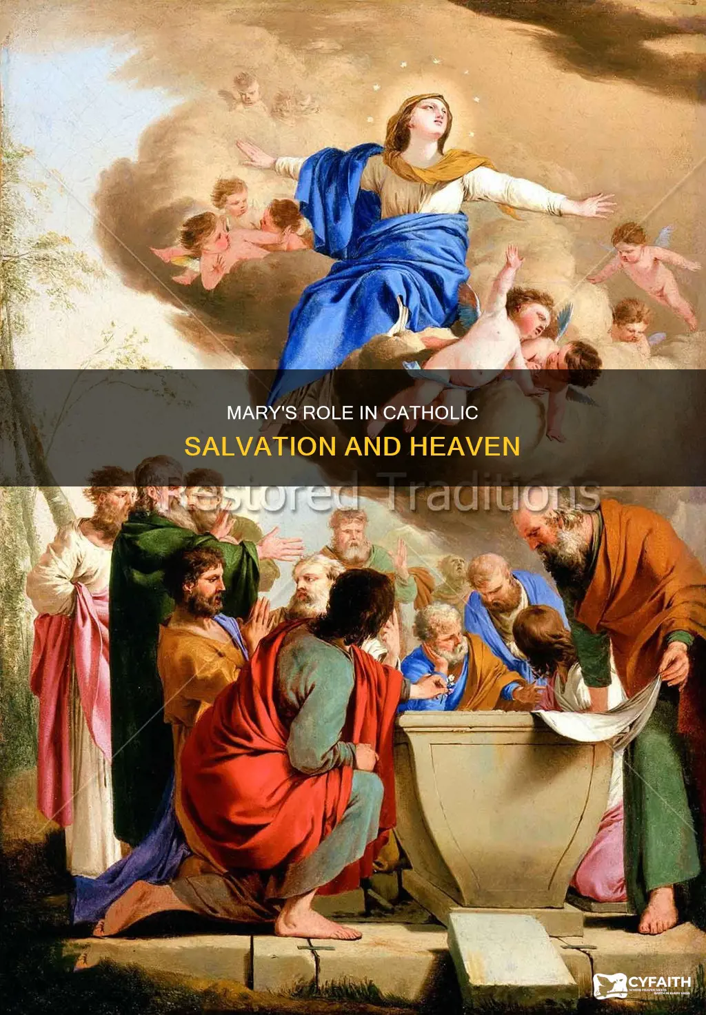 do catholics enter heaven via mary