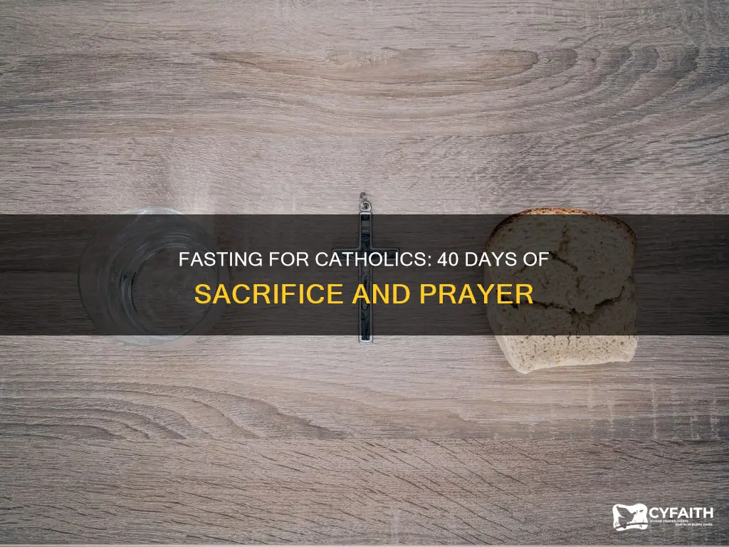 do catholics fast for 40 days