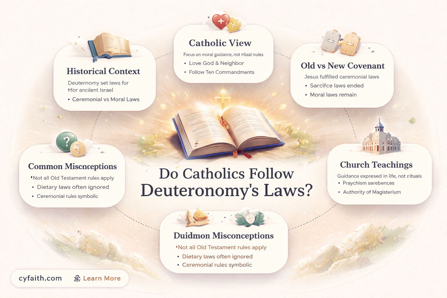 are catholics supposed to follow the laws in dueteronomy