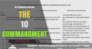 Catholics and the Ten Commandments: What's the Deal?