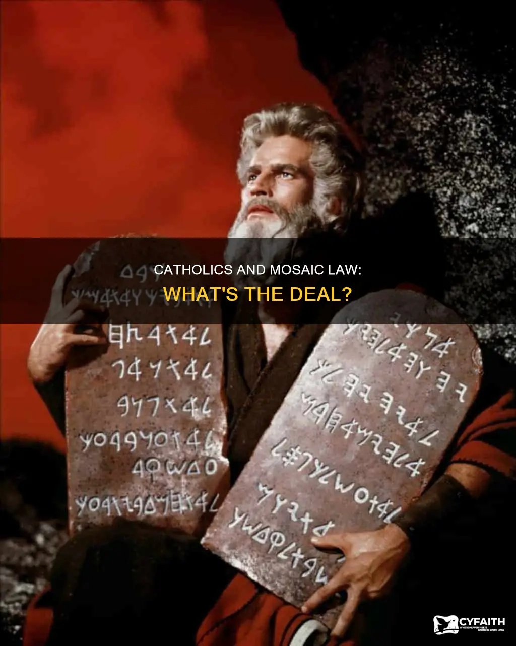 do catholics follow the mosaic law