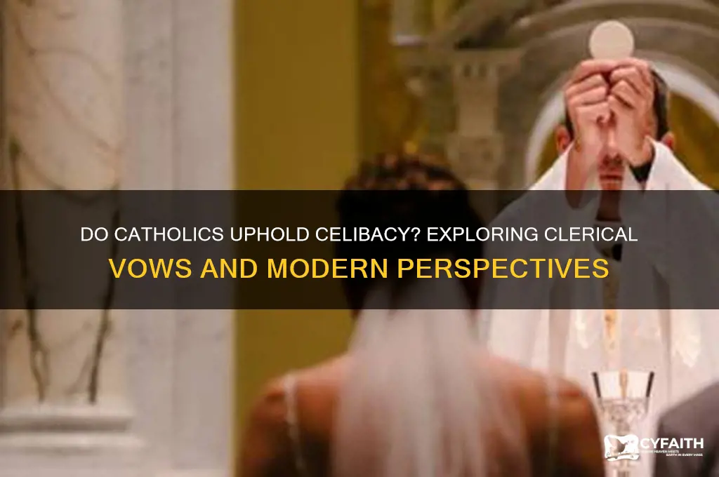 do catholics for celibacy