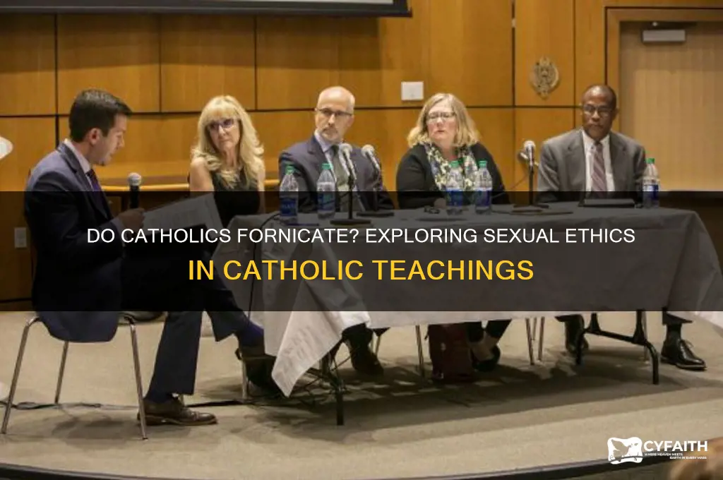 do catholics fornicate