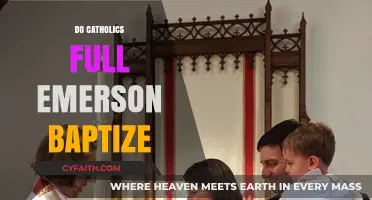 Do Catholics Fully Embrace Emerson's Baptismal Principles?