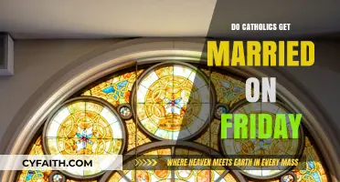 Marrying on Fridays: Catholic Tradition Explained