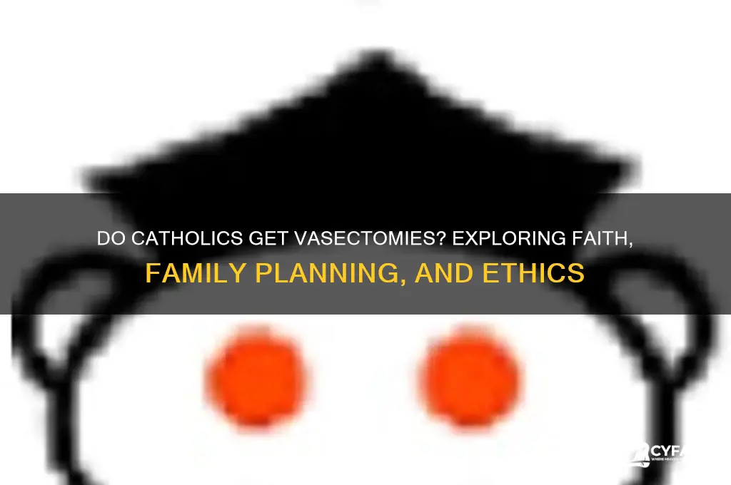 do catholics get vasectomies
