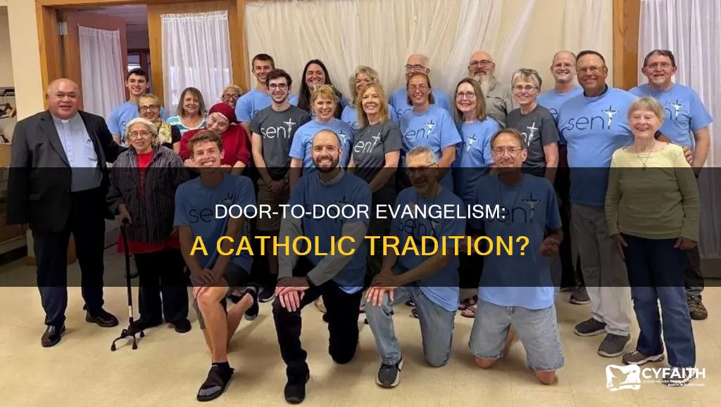 do catholics go door to door