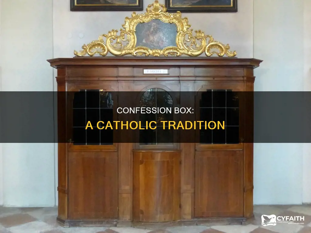 do catholics go to confession box