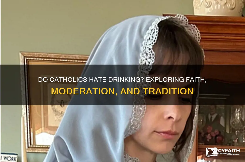 do catholics hate drinking