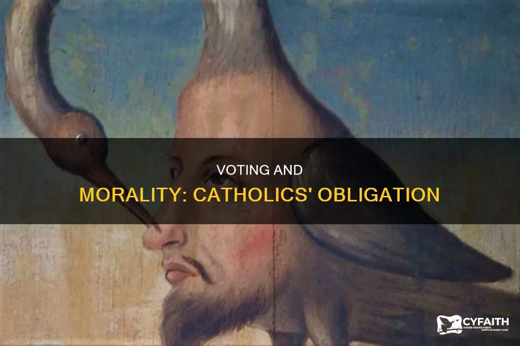 do catholics have a moral obligation to vote