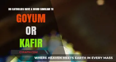Catholic Terminology: Exploring Words Similar to 'Goyim' or 'Kafir' in Faith