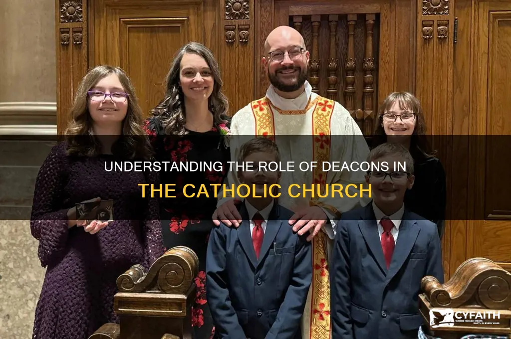 do catholics have decon