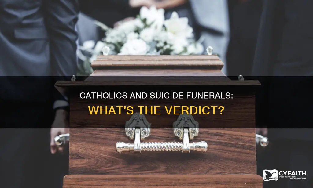 do catholics have funerals for suicides