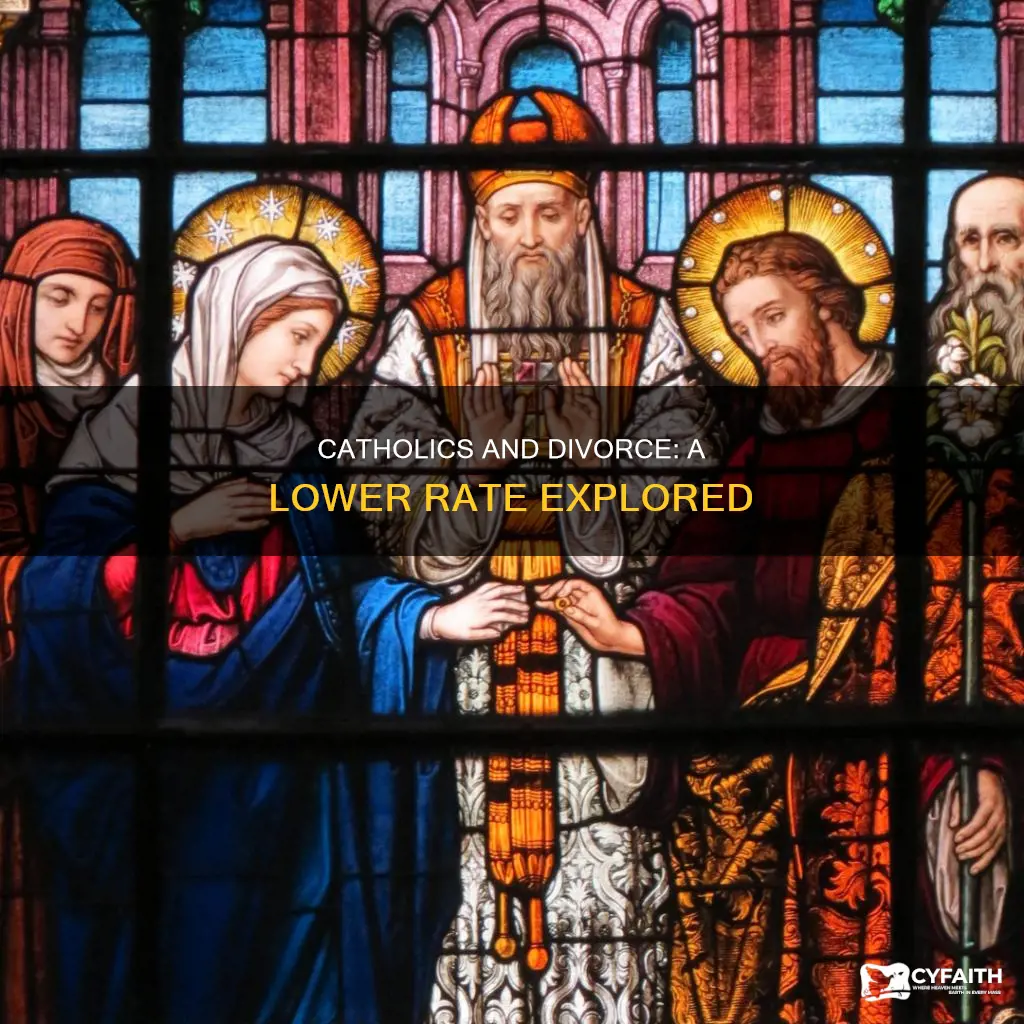do catholics have lower divorce rate