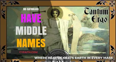 Do Catholics Have Middle Names? Exploring Naming Traditions in Catholicism