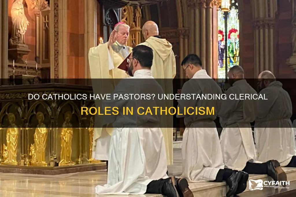 do catholics have pastors