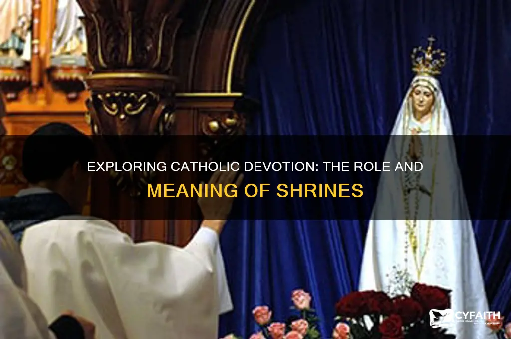 do catholics have shrines