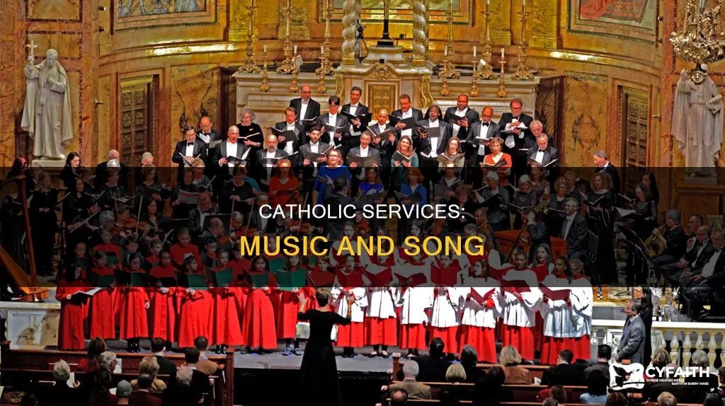 do catholics have songs in service