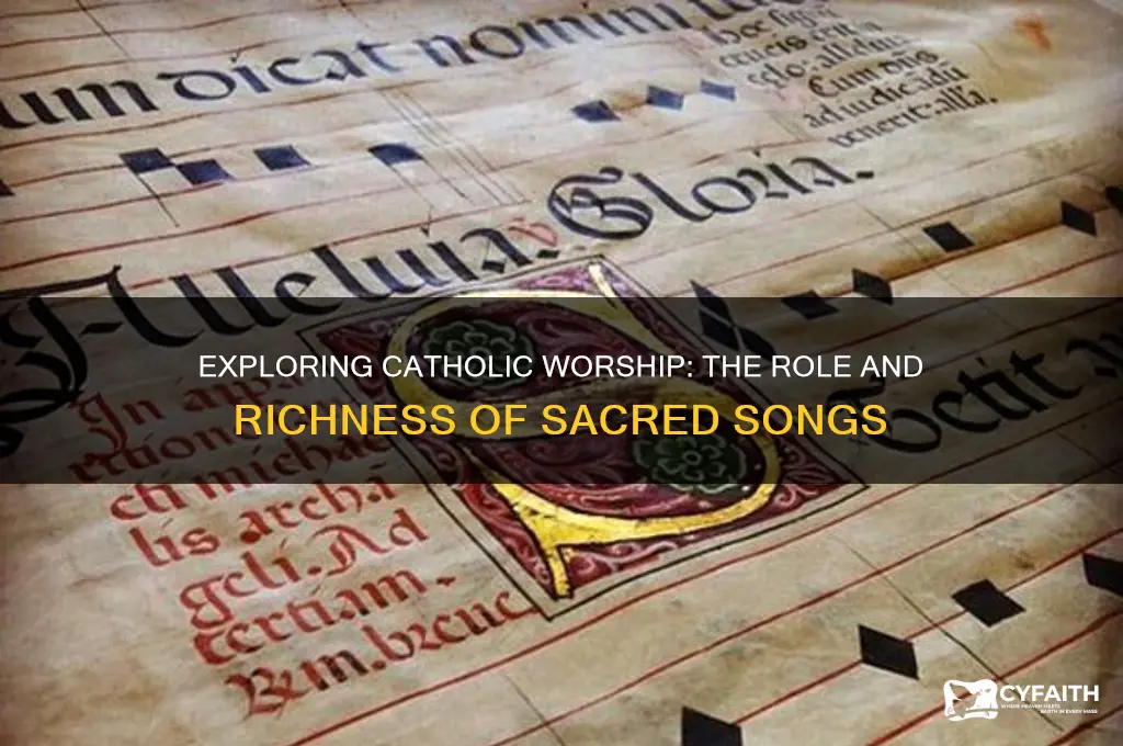 do catholics have songs