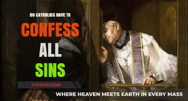 Confessing Sins: What Catholics Must Do