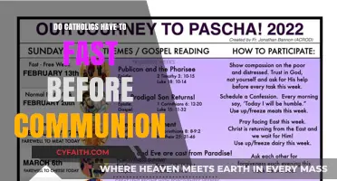 Fasting Before Communion: Catholic Requirements and Rules