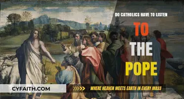 Catholics and the Pope: Who Listens?