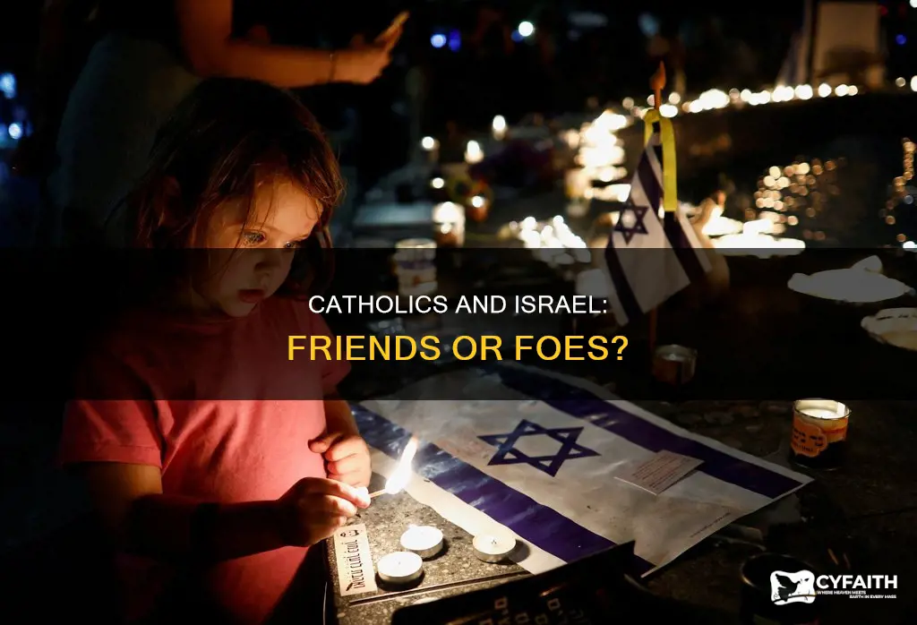 do catholics have to support israel