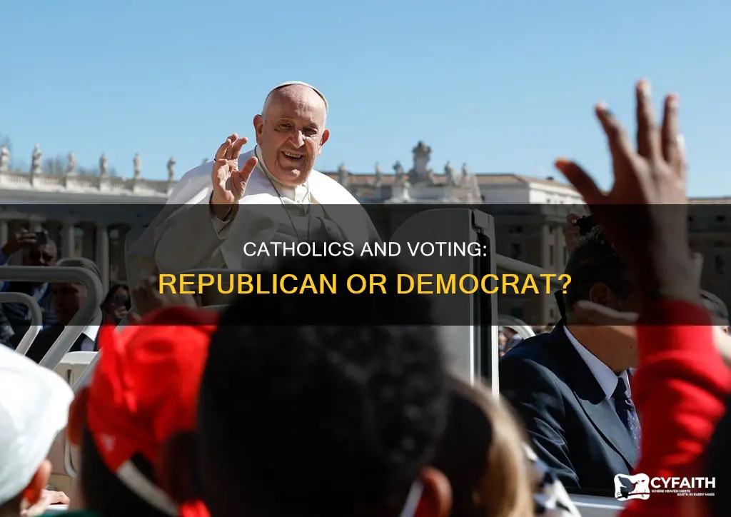 do catholics have to vote republican