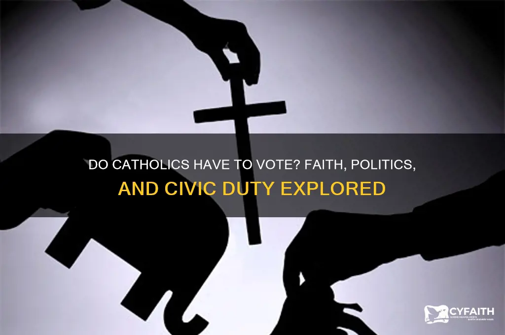 do catholics have to vote