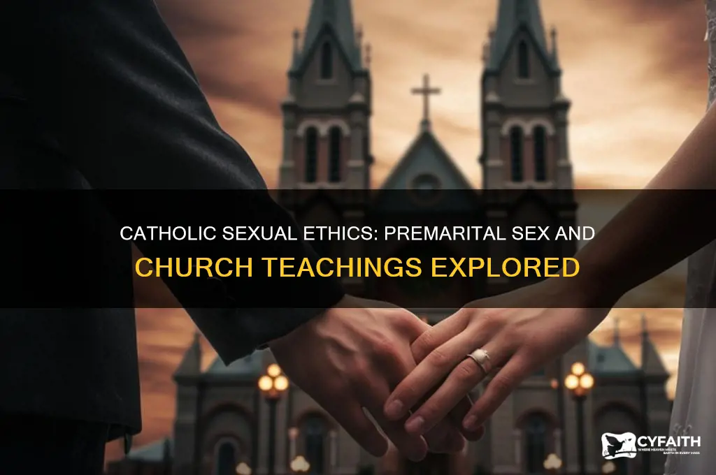 do catholics have to wait until marriage for sex
