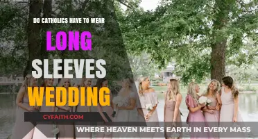 Catholics' Wedding Dress Code: Long Sleeves?