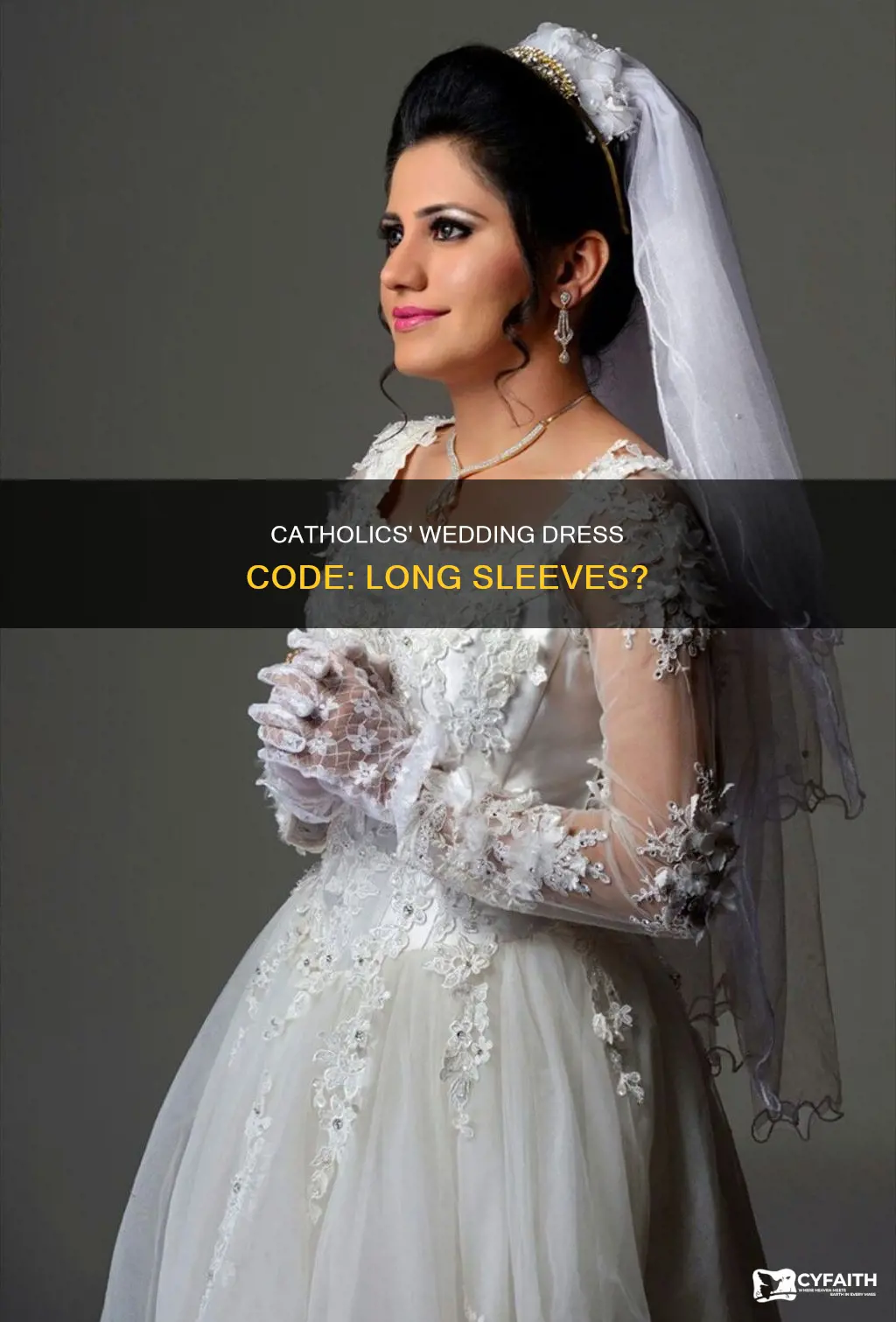do catholics have to wear long sleeves wedding