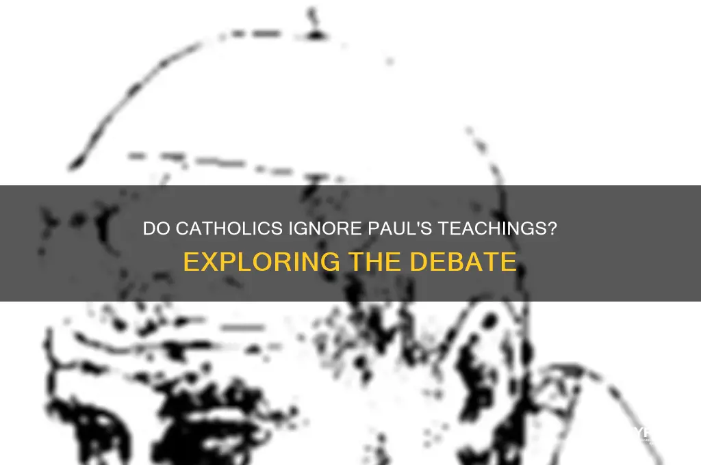 do catholics ignore paul