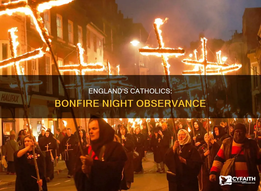 do catholics in england celebrate bonfire night