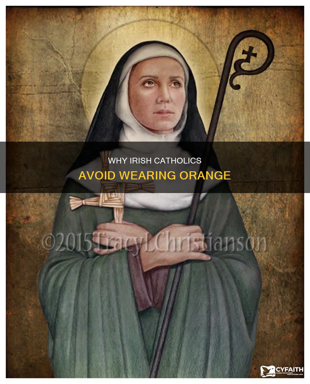 do catholics in ireland not wear orange