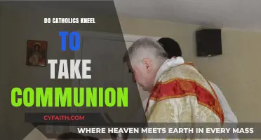 Kneeling for Communion: Catholic Practice Explained
